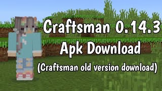 Craftsman old version download | Blue cow craft screenshot 1
