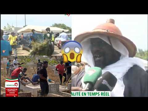 Désherbage Cimetiére Yoff : Ce Imam Yeupp Wara Téwe Ndakh You Fatou Yoo…..
