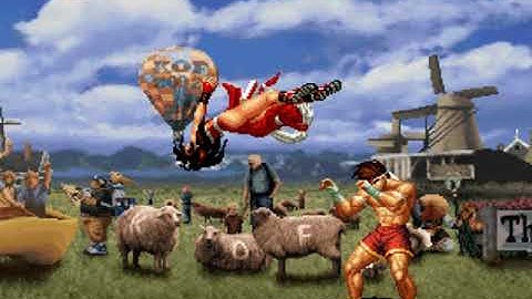 KOF 2002 Magic Plus ll - Athena Joe Ralf 1/2