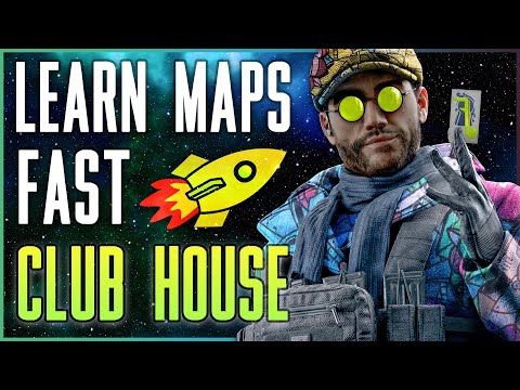 Learn Maps FAST:  Club House 🚀 | Rainbow Six Callouts Guide