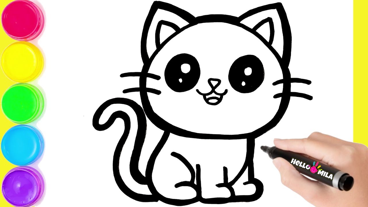 How to Draw a Heart, Cat, House and Princess Drawing Tutorial Art