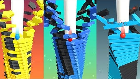 Stack Ball - Android, ios Gameplay All Levels (Level 63-70) #stackball #androidgameplay #mobilegame