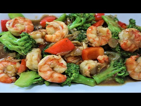 Video: Paprika Merah Dengan Udang Di Bawah Anggur Putih