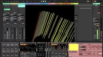 DRUM MACHINE test | Ableton + VIZZable
