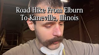Road Hike From Elburn To Kaneville, Illinois