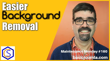 Easier Background Removal for Images on your Joomla Site - 🛠 MM Live Stream #160