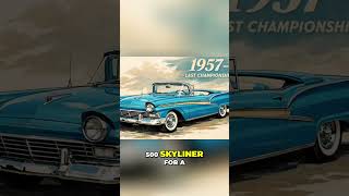 Lions Stars Channel 1957 Championship Vibe with Classic Ford Fairlane! #shorts