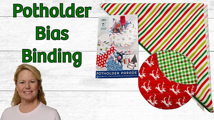 Potholder Bias Binding, Cut Binding Time in HALF! The Stitchuation Room, 12-17-25