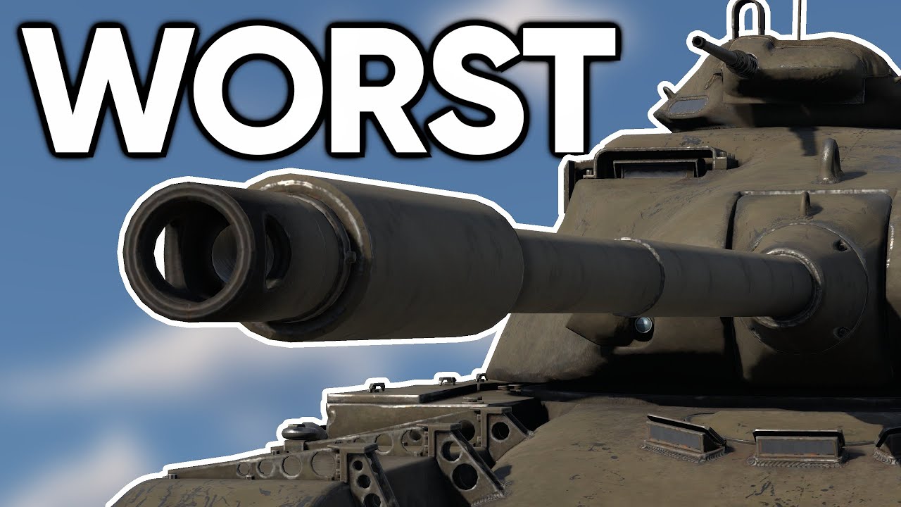 The Worst MBT In War Thunder - YouTube