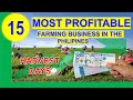 Top 15 most profitable farming business in the philippines per return on investments w harvest days