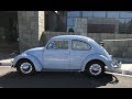 My 1961 Baby Blue Electric Volkswagen Beetle