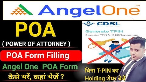 Power of Attorney (POA) फॉर्म कैसे भरे ? कैसे कुरियर करें? | POA in Stock Market Angel broking | POA