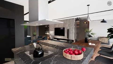 Unreal Engine 4 Cinematic AC Apartment interactive