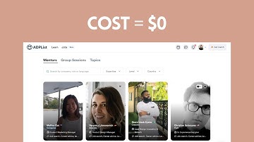 How to find a mentor for free! #uxdesign #mentor #shorts