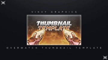 Overwatch Thumbnail Template (Free Download In Description)