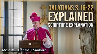 Sermon: Explanation of Galatians 3:16-22, by Most Rev. Donald J. Sanborn