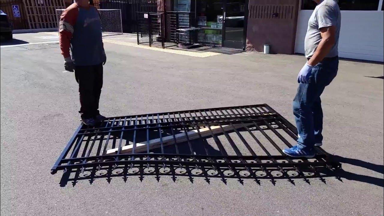How to fix bent gate YouTube