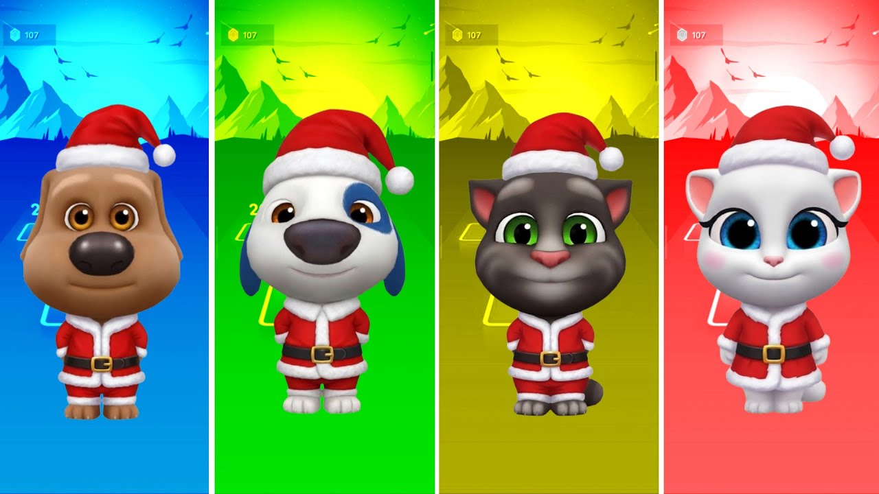 Talking Tom Tiles Hop 🎶 Coffin Dance Song Cover | Episode 2