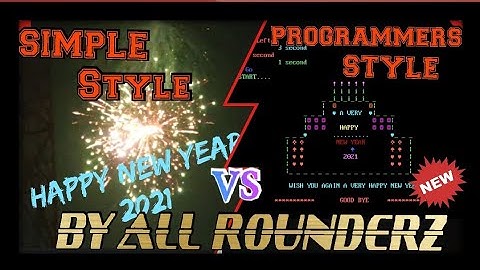 happy new year on c++ | beginners program | with source code