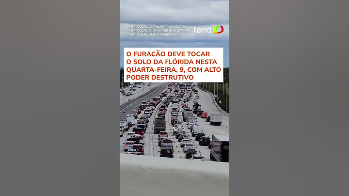 Moradores da Flórida (EUA) congestionam estradas ao fugirem do furacão Milton #shorts