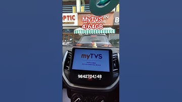 MyTVS Android system for Celerio Car 🚗 #mytvs#cars #maruthi#celerio #android #salem #carmodification