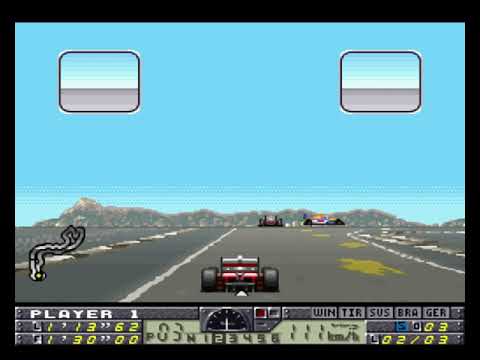 F1 Pole Position 2 Snes Best Battle