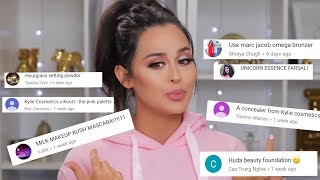 Information My Subscribers Pick My Full Face of Makeup! Update