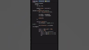Create Rainbow Tunnel with HTML Canvas | HTML5 Canvas Tutorial #shorts #coding #JavaScript