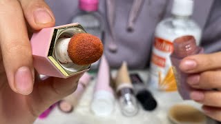 ASMR | no talking | doing your makeup before bed