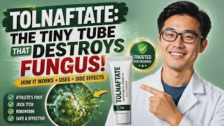 Tolnaftate: The Tinu Tubr that Destroys Fungus! #antifungaltreatment  #skincare  #science 