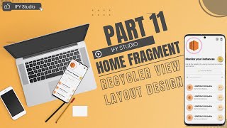 AWS Integrated Android Application - #13 Instance Recycler View Layout Design and Setup
