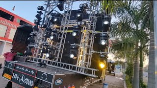 Janu Sound Godhra Ramnavmi Ni Taiyari Full Setup Ready With Lighting 2024 Roadshow