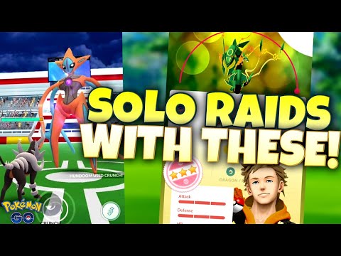 THE TOP POKÉMON FOR SOLOING LEGENDARY RAIDS in Pokémon GO!