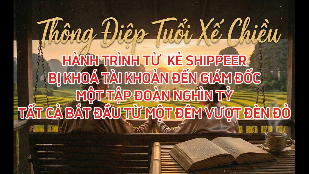 HÀNH TRÌNH TỪ KẺ SHIPPE BỊ KHOÁ TÀI KHOẢN ĐẾN GIÁM ĐỐC TẬP ĐOÀN NGHÌN TỶ TẤT CẢ BẮT DẦU TỪ 1 ĐÊM...