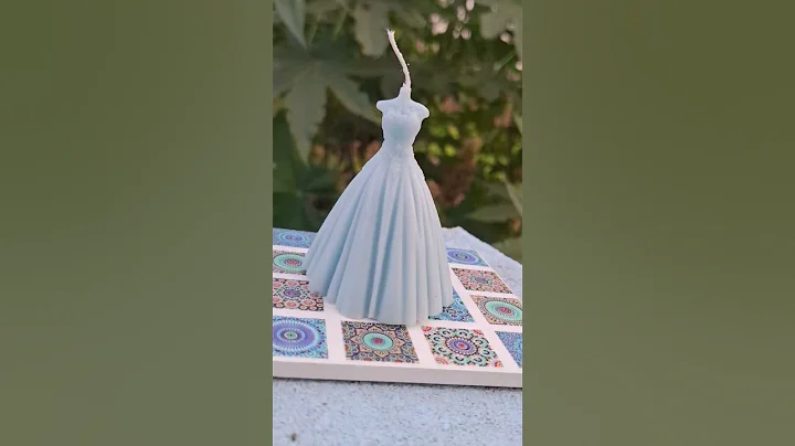 Wedding Dress Candle #candle #scentedcandles #homedecor #gifting #candle #dresscandle #soywaxcandle
