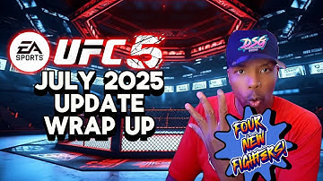 UFC 5 Just Got 4 New Fighters and Big Changes!