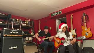 Valerie and John play the chorus to “Say It Ain’t So” by Weezer !!