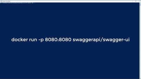Swagger with Docker