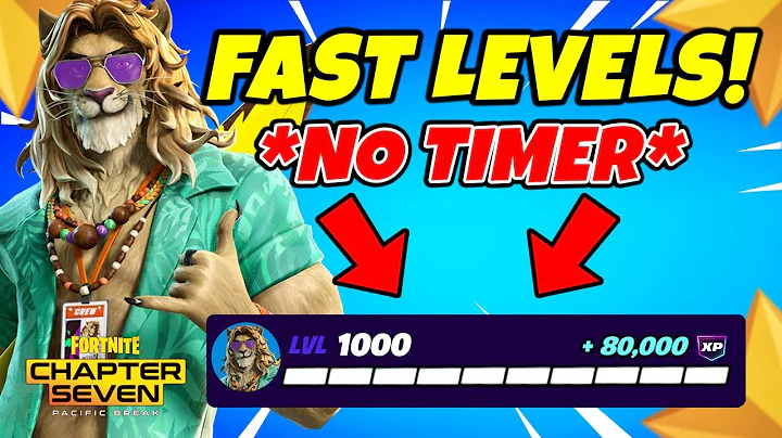NO TIMER Fortnite XP MAP to LEVEL UP FAST in Chapter 7 Season 1