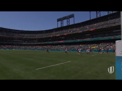 Highlights: Men's first session on day one at Rugby World Cup Sevens