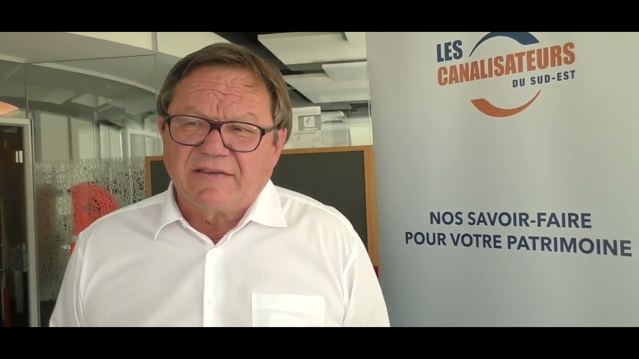 Pierre Rampa, président des Canalisateurs du Sud Est: : le défi de l’eau est devant nous