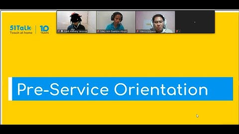 51talk Ultimate Pre-service Orientation (pso) Experience || #51talk #esl