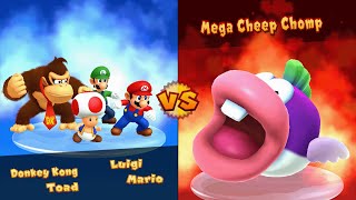 Mario Party 10 - Mario vs Luigi vs Toad vs Donkey Kong - Whimsical Waters