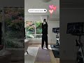 Start the day with morning exercise #peloton #dailyexercise #homeworkout #workoutwithme