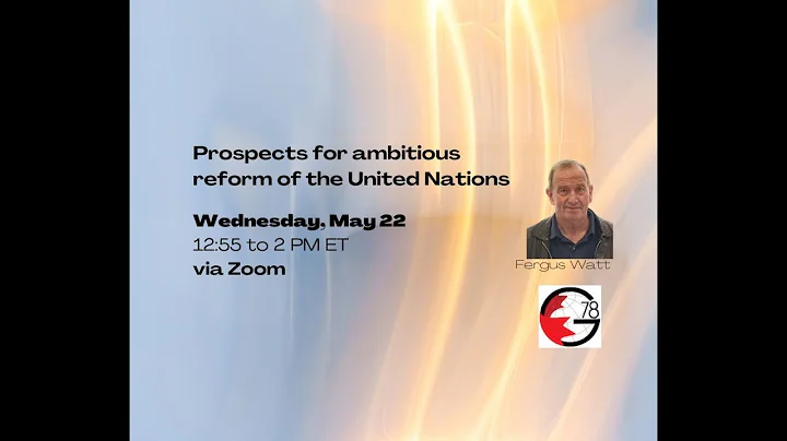 Prospects for ambitious reform of the UN