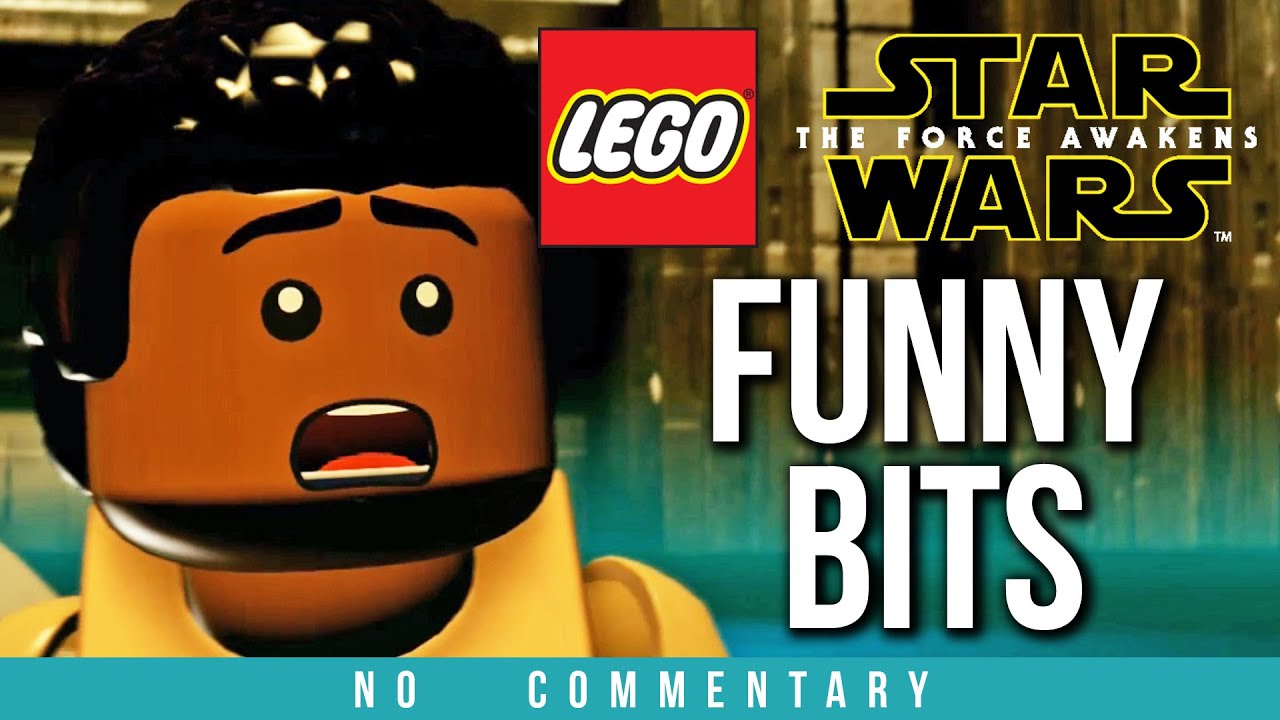 Lego Star Wars The Force Awakens - Funny Bits