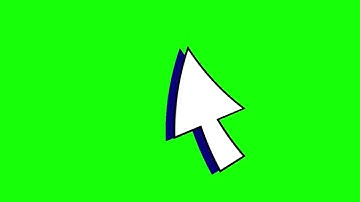 Mouse pointer green screen | cursor animation