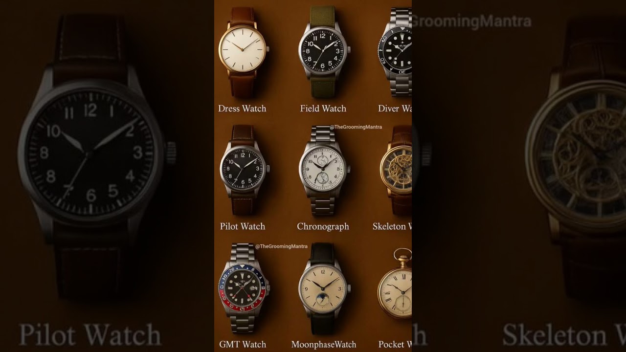 types of watches a man should have