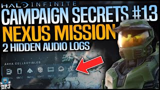 Halo Infinite: NEXUS Mission - 2 MUST HAVE HIDDEN ITEMS / AUDIO LOGS / COLLECTABLES - Complete Guide
