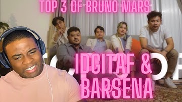 Roommate Project x Idgitaf & Barsena | Top 3 of Bruno Mars |Reaction